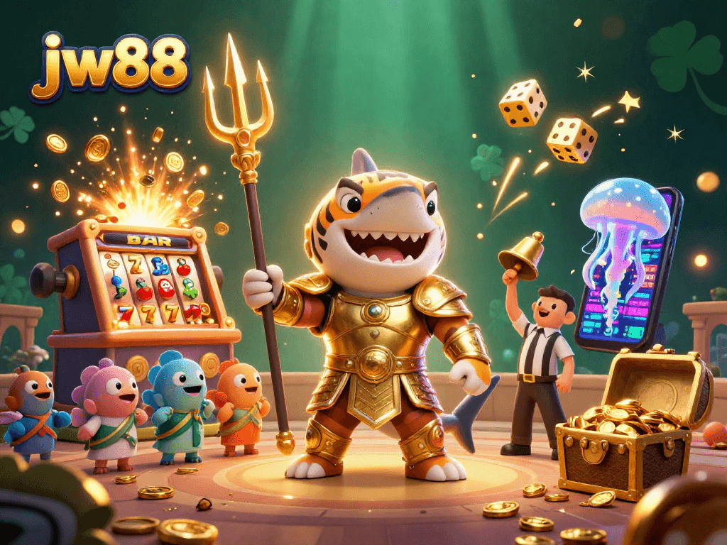 Experience the thrill of jw88 with dynamic gaming elements in an underwater casino setting.