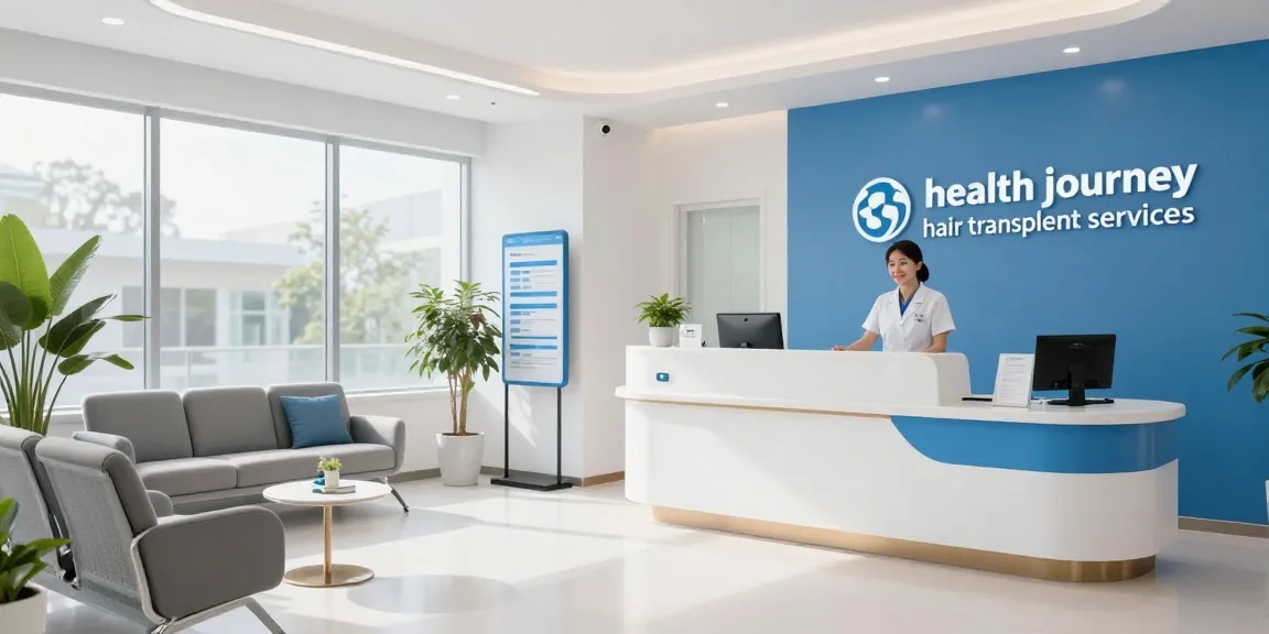"Healthcare provider consultation for hair transplant istanbul, patient care at a modern health clinic."