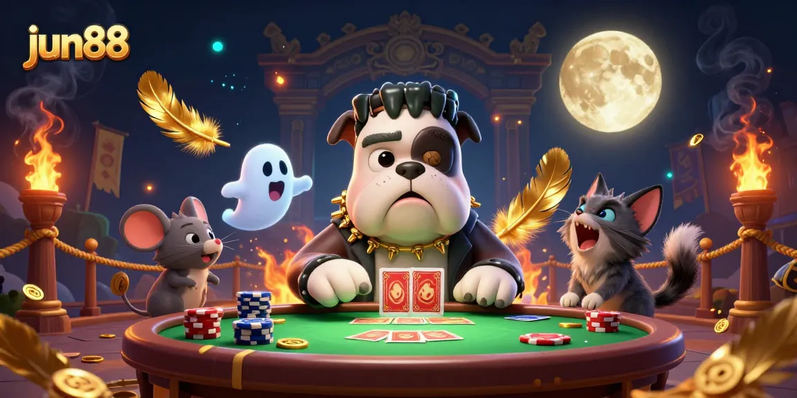 Experience thrilling gameplay at jun88 with unique characters in a vibrant casino atmosphere.
