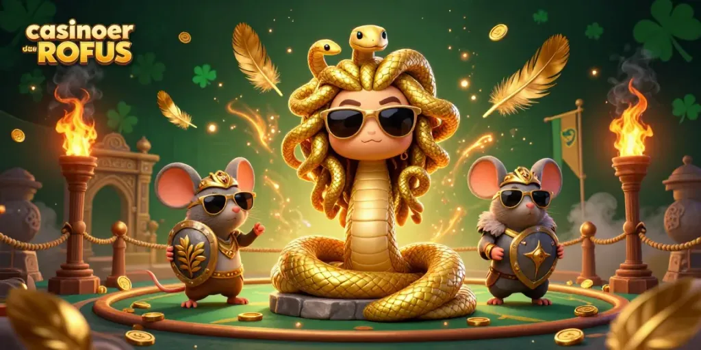Engage in thrilling gameplay at casinoer uden ROFUS featuring unique Greek mythical characters and dynamic gaming elements.