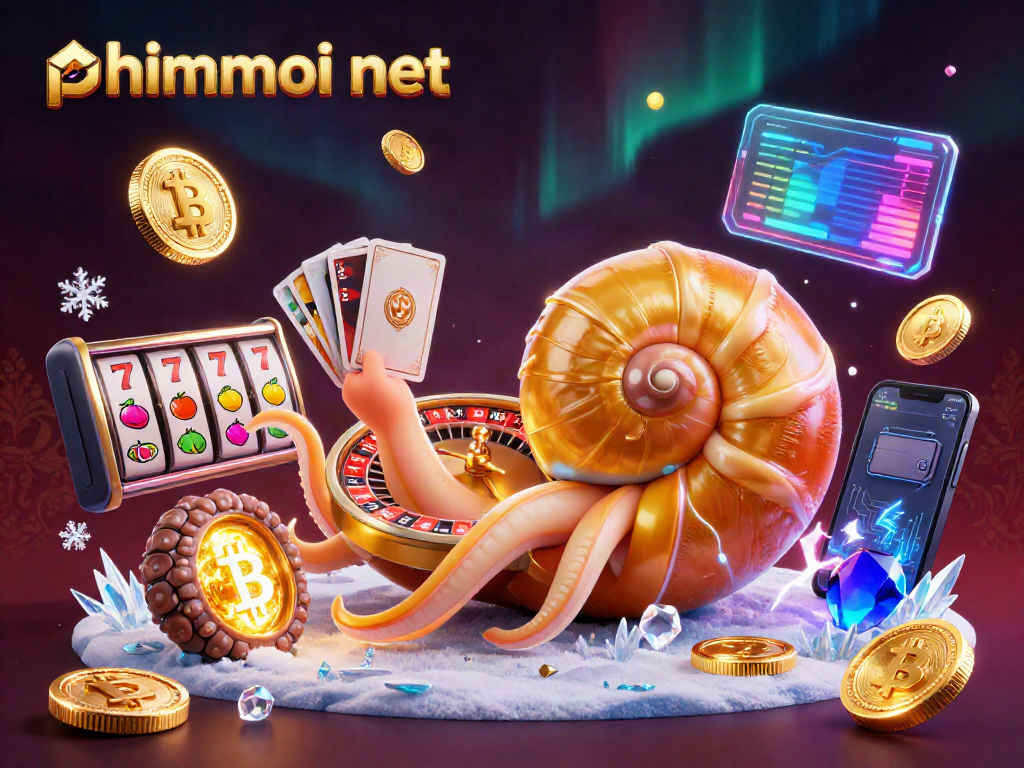 Engage with phimmoi net's thrilling gaming scene featuring vibrant casino elements and crypto integration.