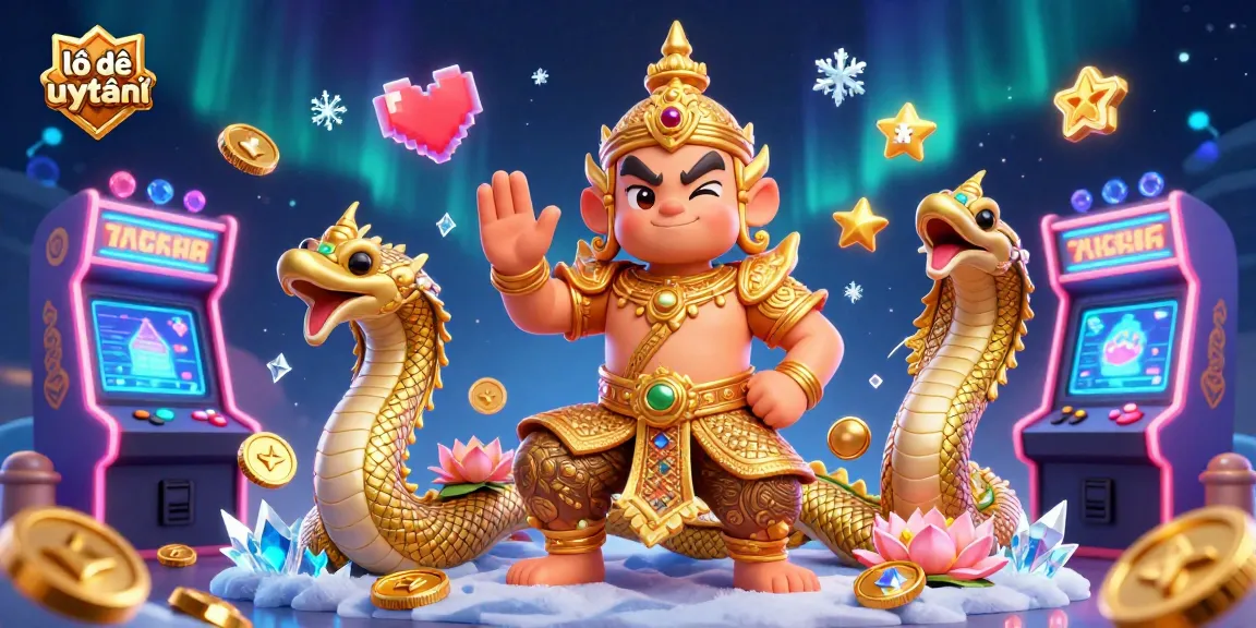Experience thrilling gameplay in a vibrant scene showcasing lô đề uy tín with animated characters and gaming elements.