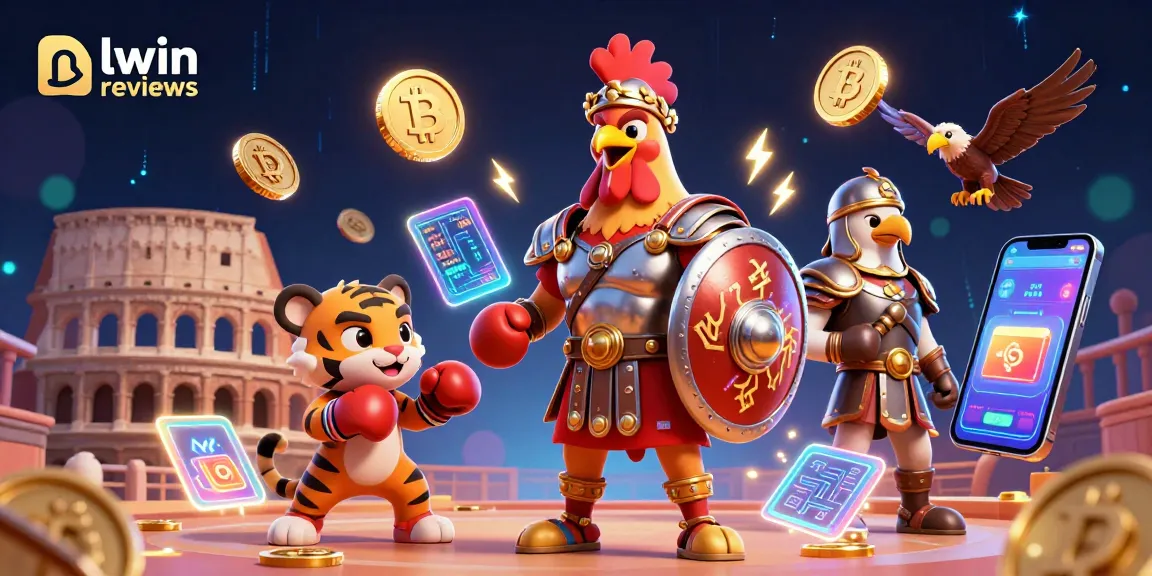 Enhance your winning strategies with llwin reviews, a vibrant casino scene showcasing 3D characters amid Bitcoin and Ethereum.