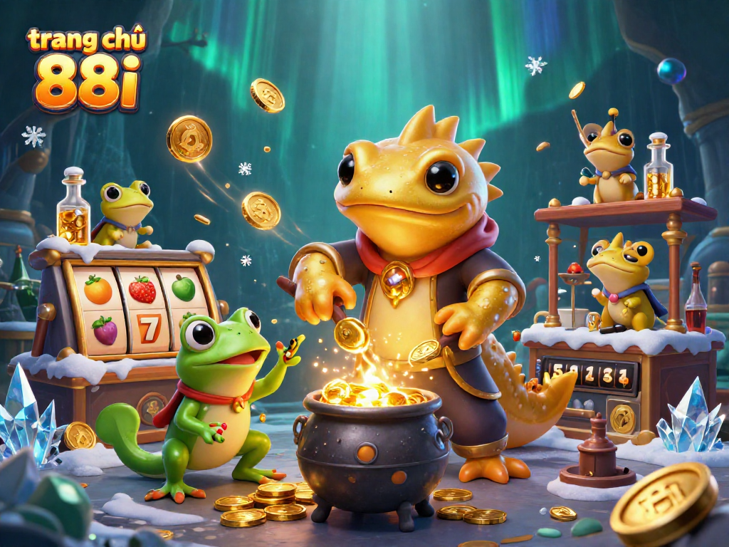 Experience the magic of gaming at trang chủ 88i, with dynamic slot reels and alchemist characters transforming fortunes.