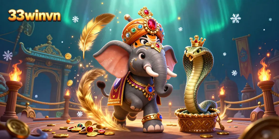 Experience thrilling gameplay at 33winvn with vibrant characters in this dynamic casino scene