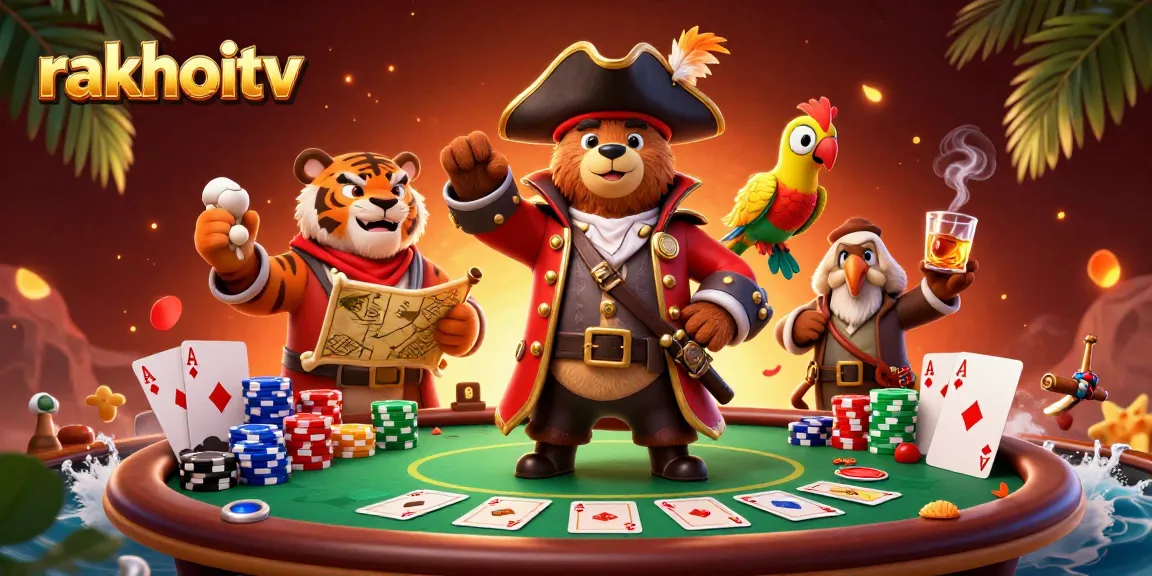 Experience live sports betting action with rakhoitv's exciting gaming scene, featuring vibrant casino elements.