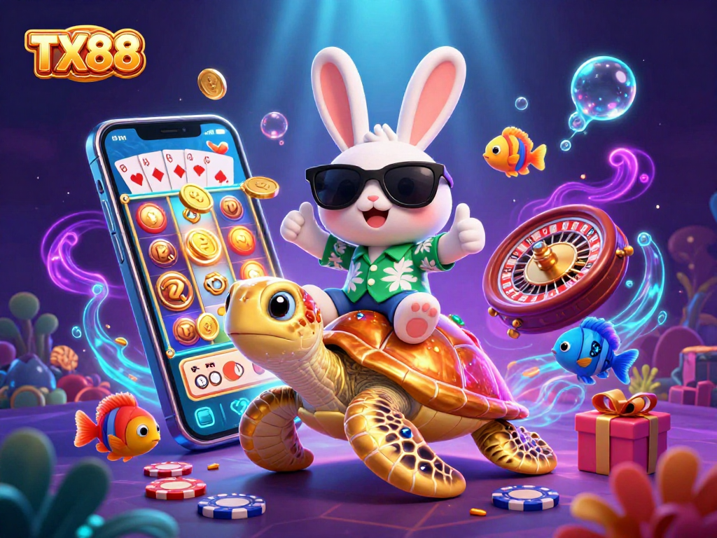 Experience exciting wins with TX88 by playing slots and games in this vibrant casino scene.