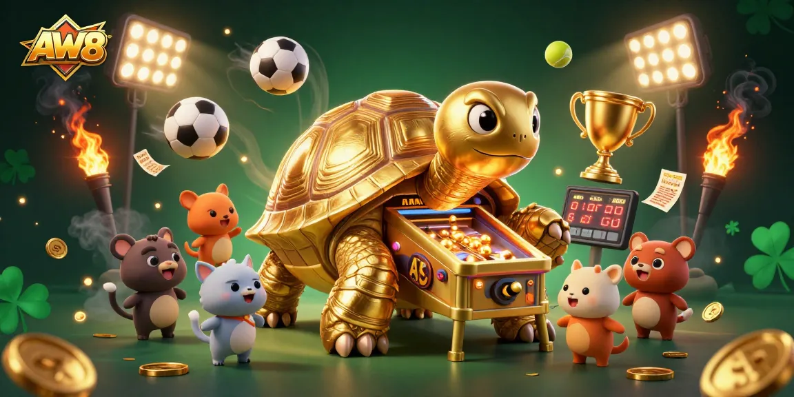 Enjoying thrilling moments at AW8 with dynamic sports betting action and vibrant 3D characters.