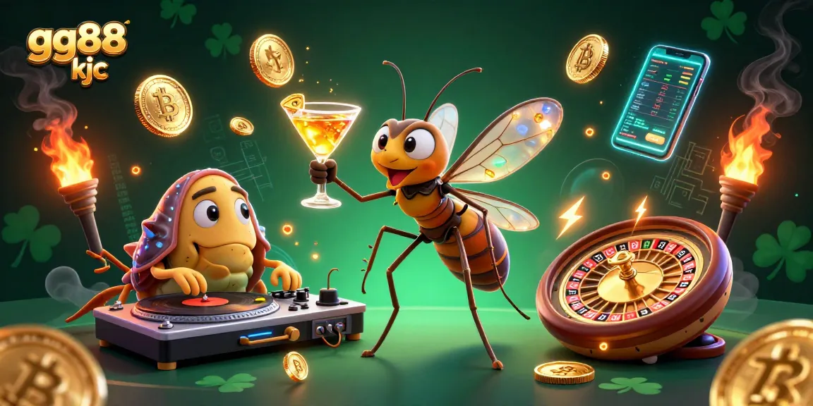 Engage in gaming excitement with gg88 kjc, where cartoon characters bring casino fun to life.
