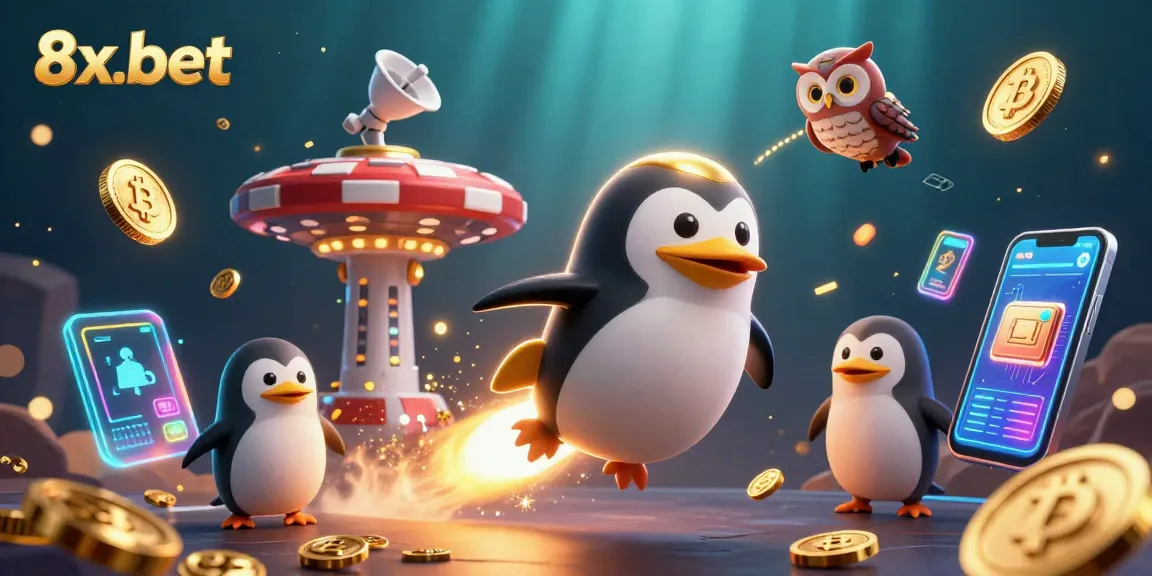 Win big with 8x-bet in this vibrant casino illustration showcasing a cosmic adventure!