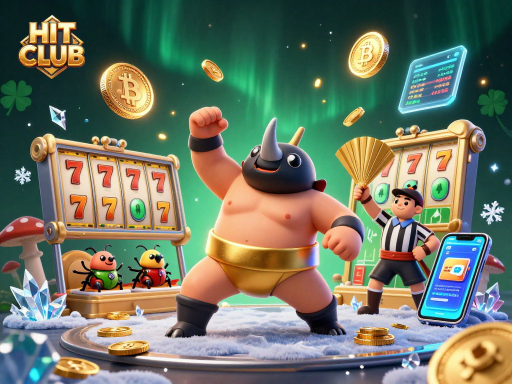 Experience thrilling wins with HIT CLUB's captivating slots and vibrant gaming scene.