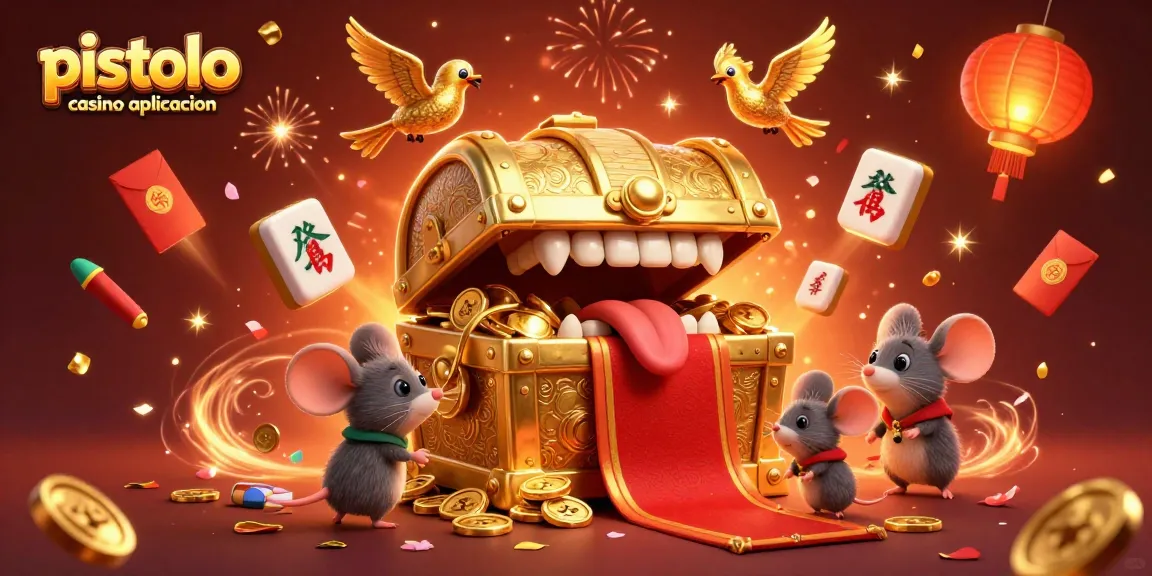Speel op de pistolo casino applicatie in een levendige, kleurrijke 3D-omgeving vol verrassingen.