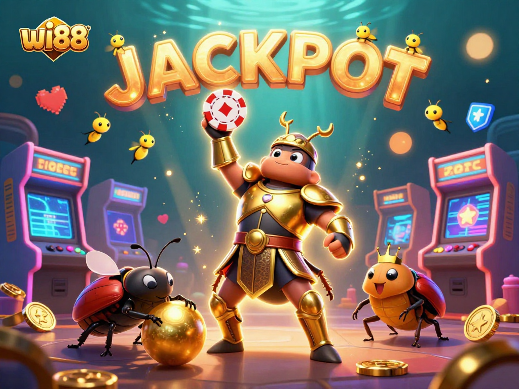 Experience winning moments with wi88’s dynamic casino scene featuring vibrant characters and exciting games.