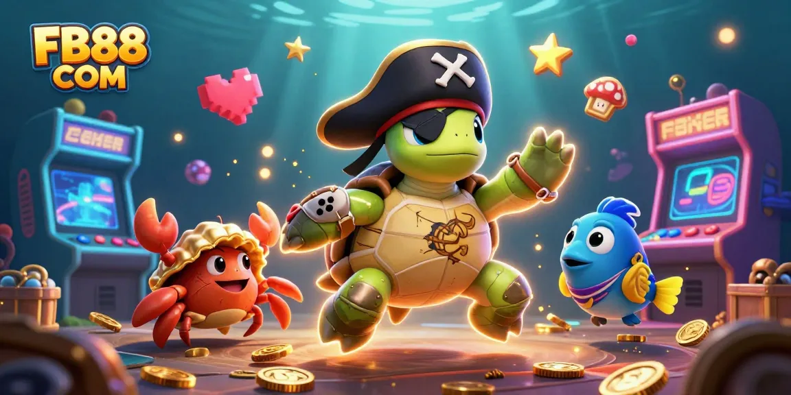 Engage in thrilling gaming experiences with FB88 COM featuring vibrant characters and dynamic casino elements