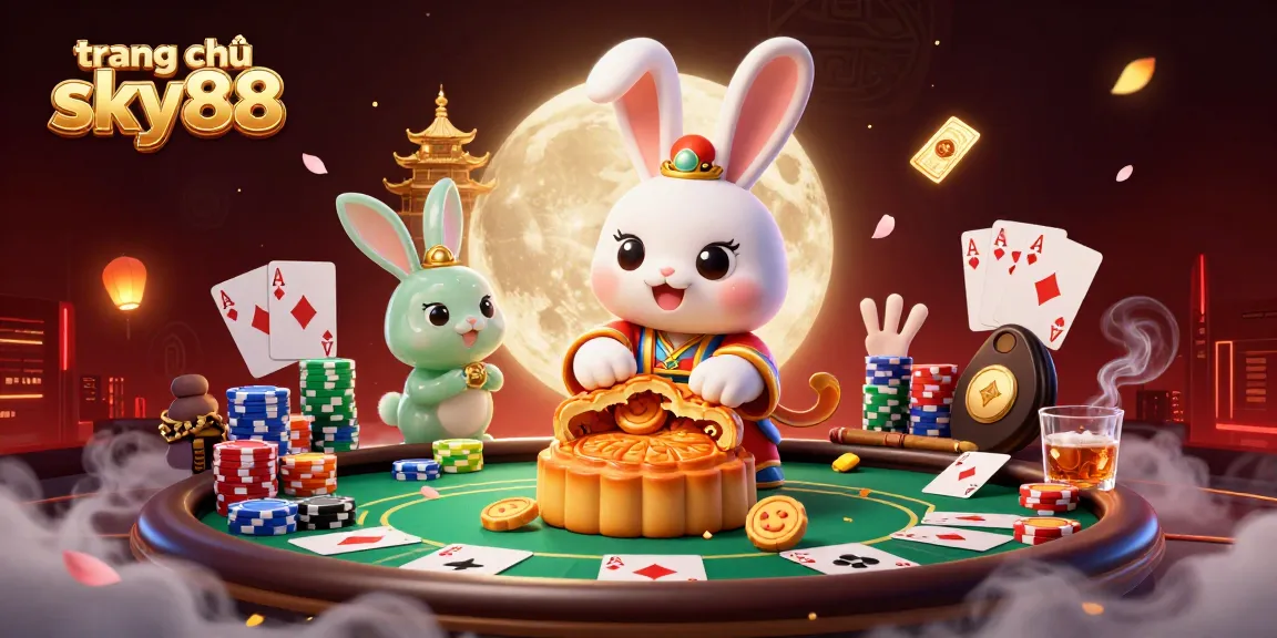Experience the vibrant world of trang chủ sky88 as avatars reveal poker treasures in a mystical casino setting filled with excitement.