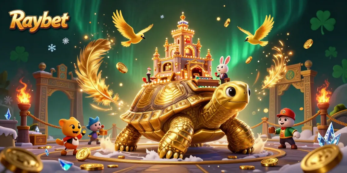 Experience thrilling games and striking visuals at Raybet casino with golden elements.