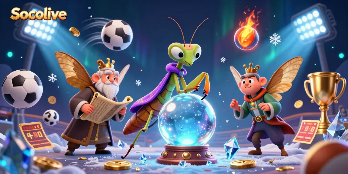 Socolive offers live sports betting with dynamic game elements including balls and trophies.