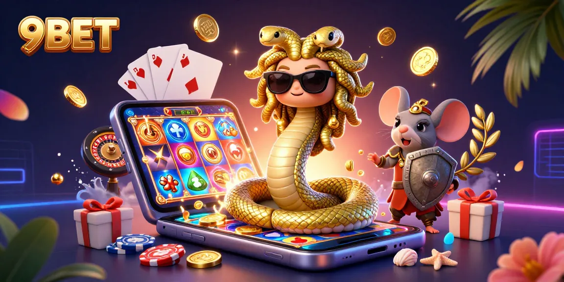 Engage with 9BET’s thrilling casino world featuring unique characters and dynamic games.