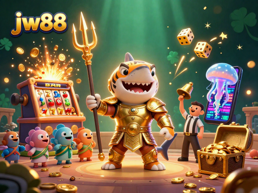 Experience the thrill of jw88 with dynamic gaming elements in an underwater casino setting.