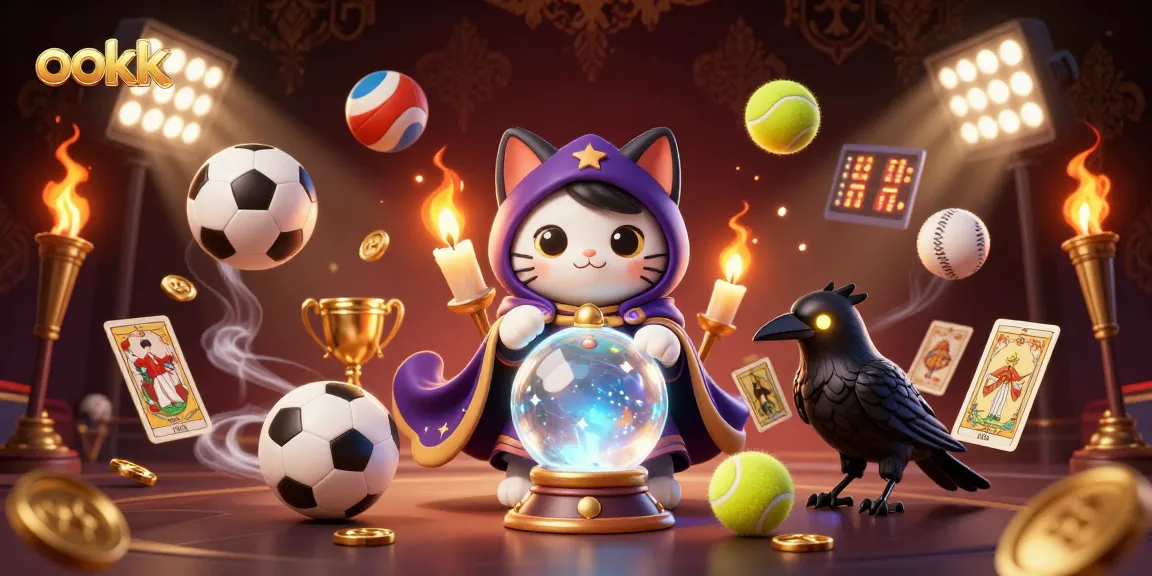 Engage in thrilling gaming experiences with OOKK using vibrant, colorful, and dynamic casino-themed art.