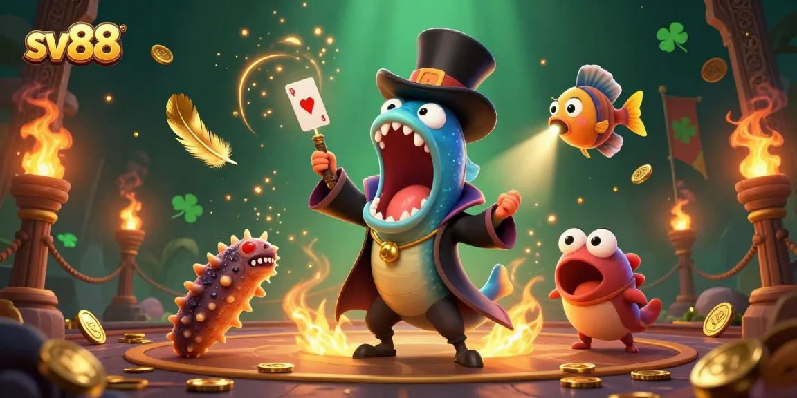 Experience thrilling magic at sv88 with a deep-sea show featuring extraordinary characters.