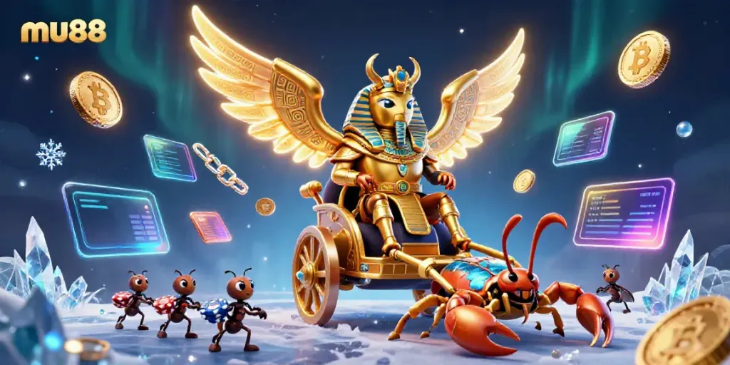 Experience thrilling gameplay with the mu88 casino, featuring vibrant 3D characters and vibrant game elements.