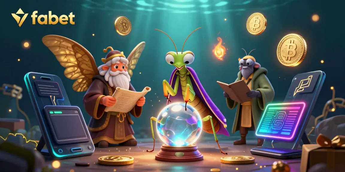 Engage with the vibrant scene of fabet featuring a fortune teller and librarian amid shimmering elements.
