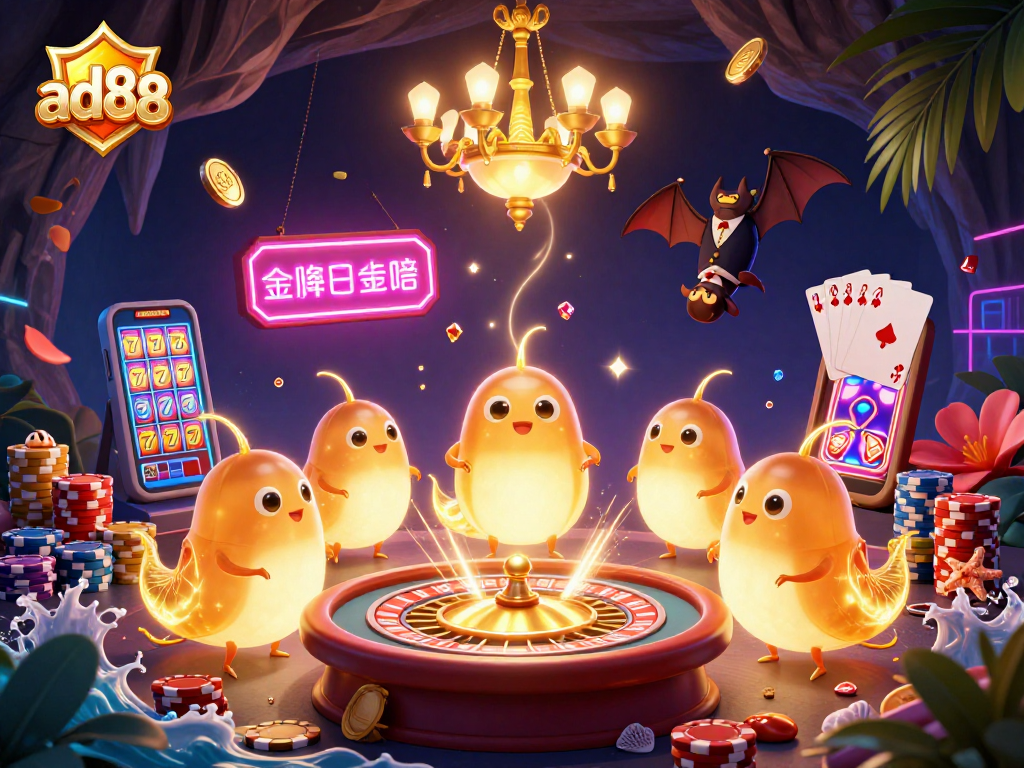 Experience the excitement at ad88 casino with vibrant glowworms and thrilling games.